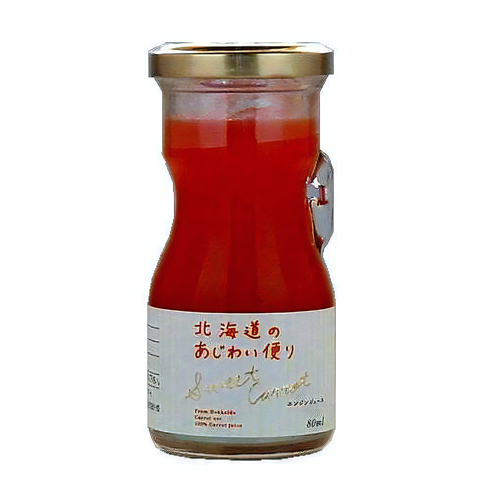 北海道産トマトジュースあじわい便りＩセット（80ml×4本）【北海道 