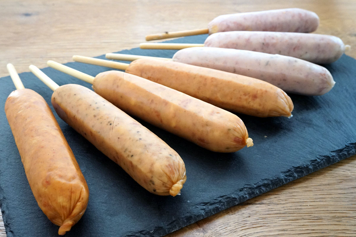 冷凍Pドック ７種類セット（275g×7袋）盛り合わせイメージ【北海道千歳ハム】