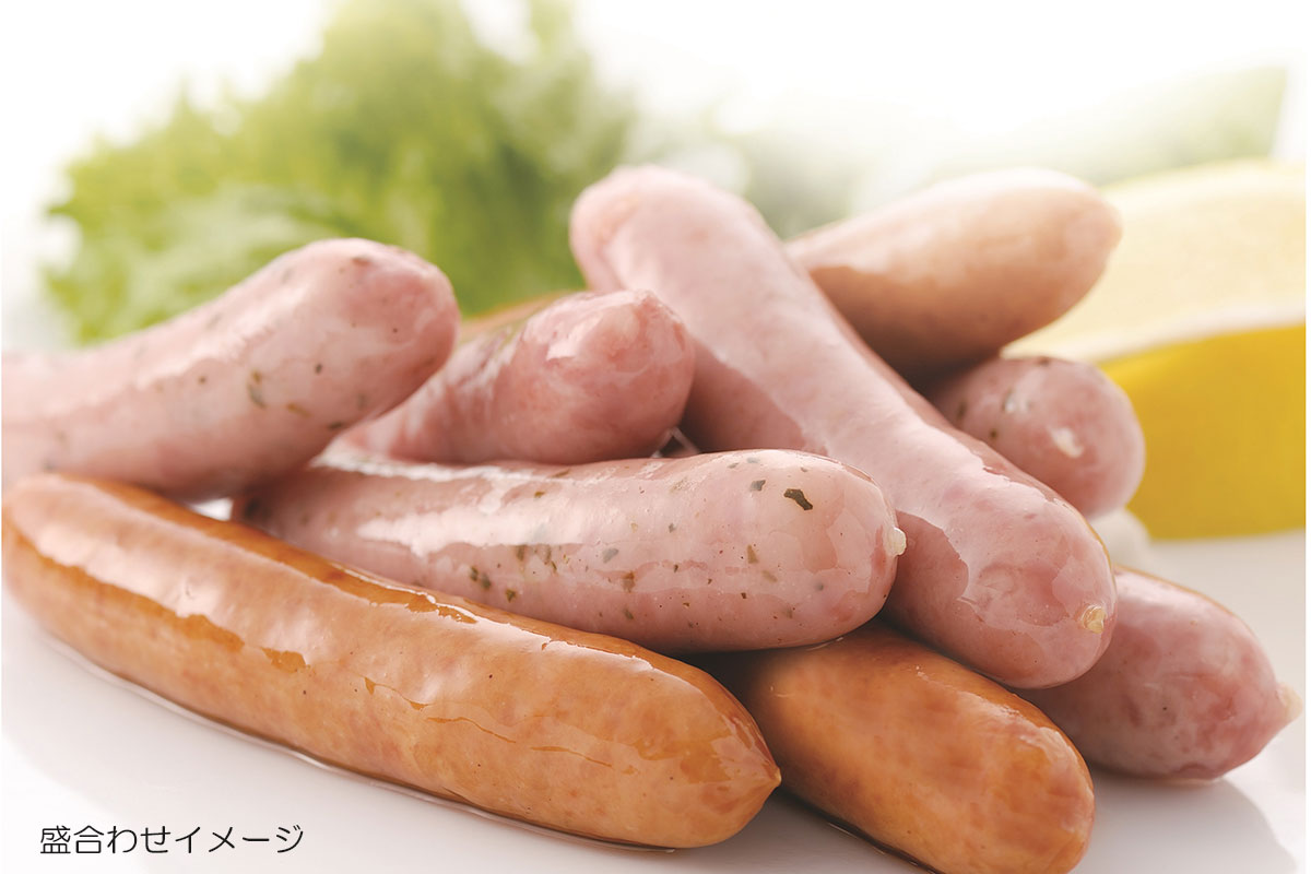 北海道産豚肉使用あらびきホワイトウインナー126ｇ【北海道千歳ハム】