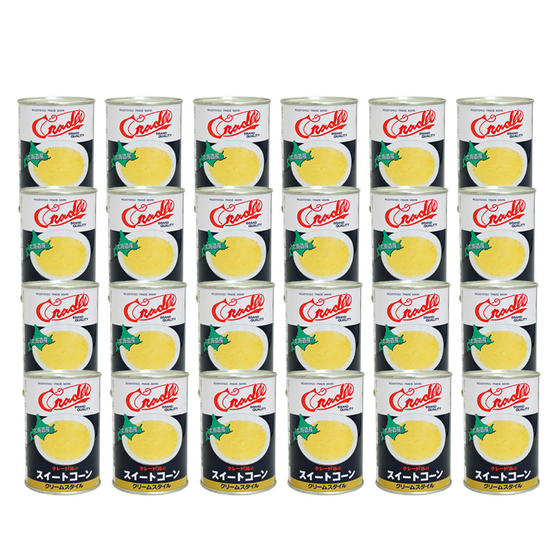 クレードル スイートコーン(クリームスタイル) 4号×24缶
