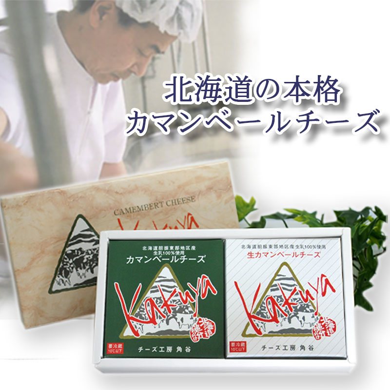 カマンベールチーズ2個セット（ギフト箱付）【チーズ工房角谷】