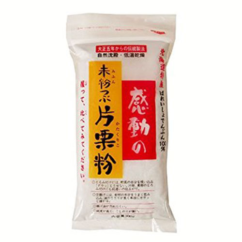 感動の未粉つぶ片栗粉 200g【中村食品産業】
