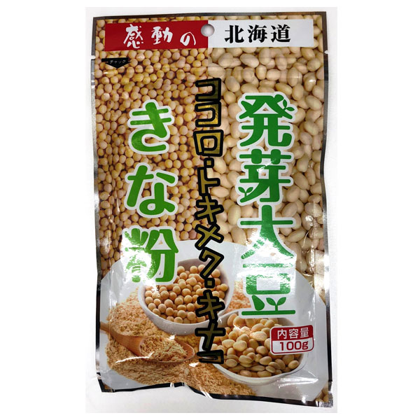 感動の北海道 発芽大豆きな粉【中村食品産業】