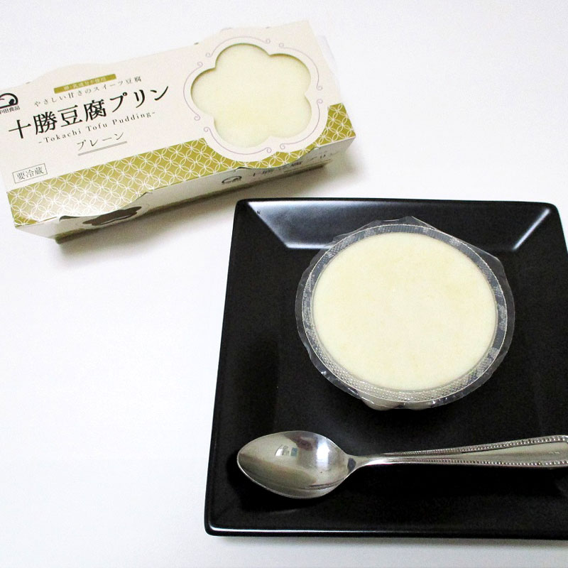 十勝豆腐プリン（プレーン）85g×2【帯広 中田食品】