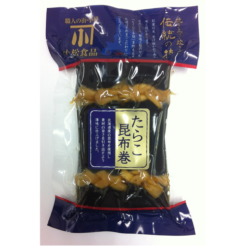 伝統の技 たらこ昆布巻パッケージ