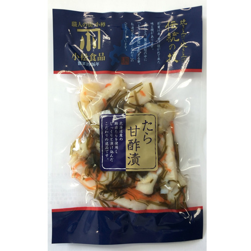 伝統の技 たら甘酢漬 110gパッケージ