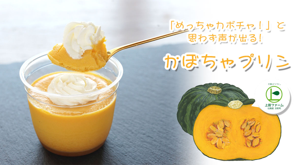 かぼちゃプリン（3個入り）×3箱セットメイン画像
