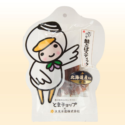 高級珍味 とまチョップ鮭とばスティックパッケージ