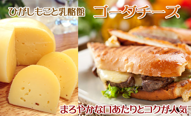 日本人に一番合うチーズとして有名なオランダのゴーダチーズをクセのないまろやかな風味に仕上げました。