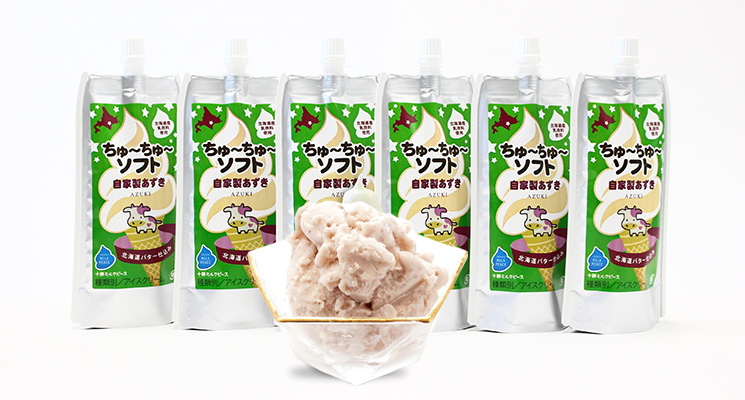 ちゅーちゅーソフト　あずき6本パックセットメイン画像