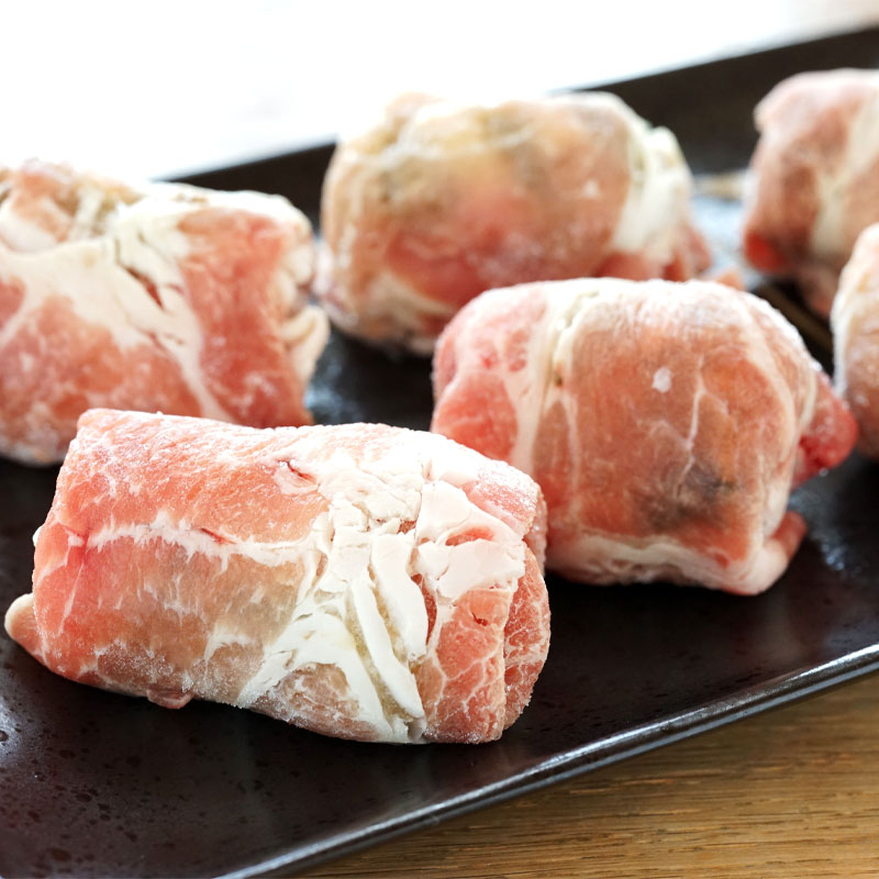 十豚巻き餃子 チーズ 8個入(肉巻き餃子)調理前イメージ