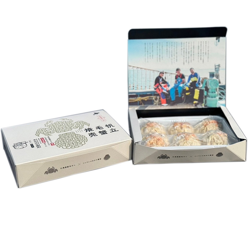 長万部漁業協同組合ホタテと毛かに焼売（シュウマイ） 6個入（1個50g）
