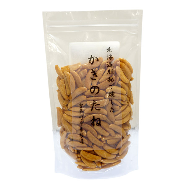 北海道の胆振（いぶり）で燻した「かきのたね」