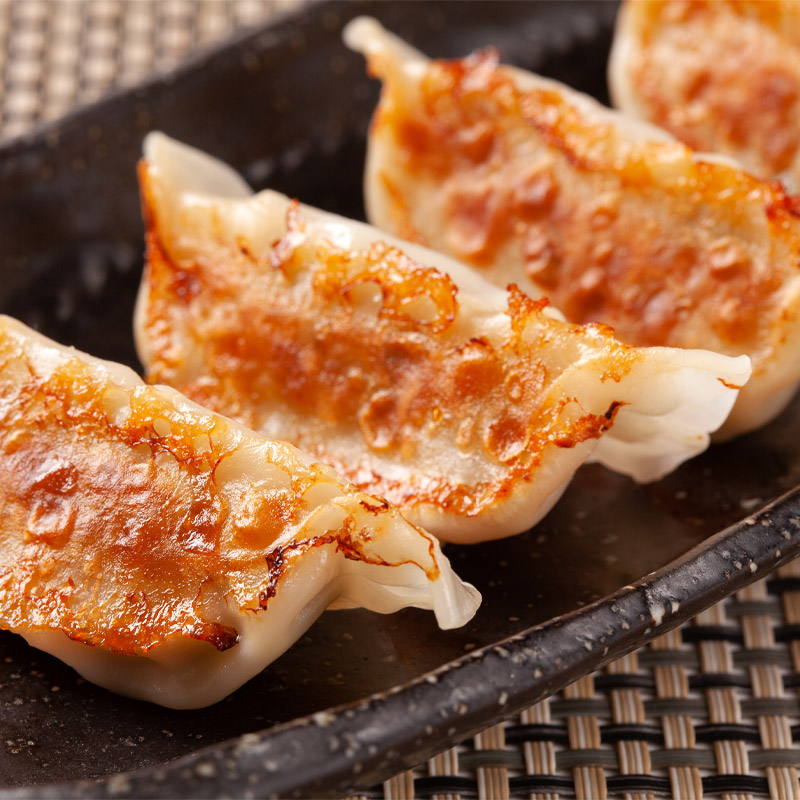 天のびろく餃子でしか味わえない自家製の味。
