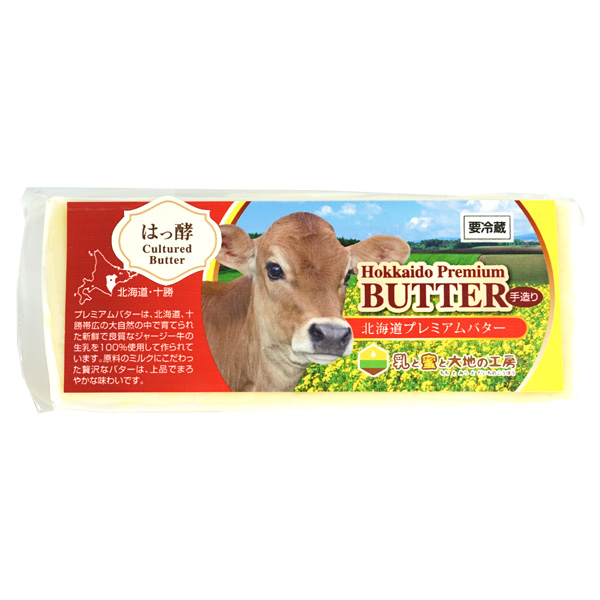 十勝加藤牧場ジャージープレミアム 発酵バター 有塩 100g イメージ画像