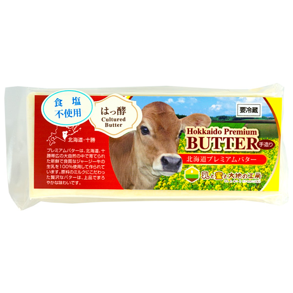 十勝加藤牧場ジャージープレミアム 発酵バター食塩不使用 100gイメージ画像