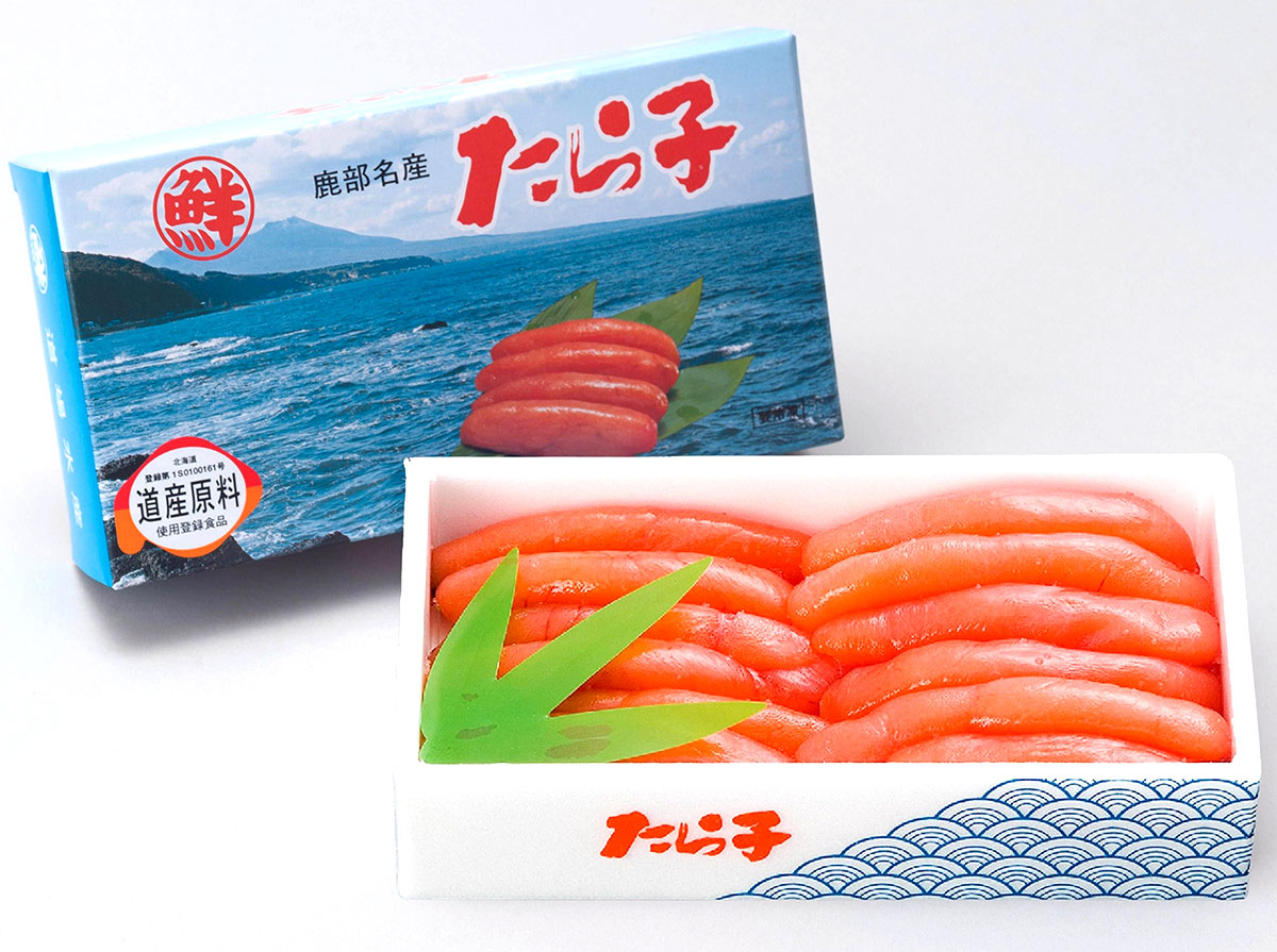 北海道産たらこ500gのパッケージ