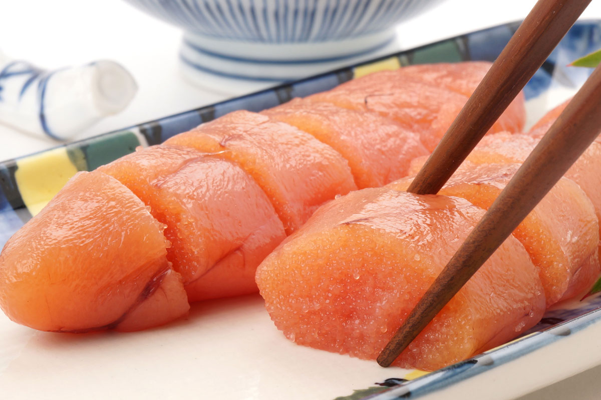 北海道産無着色たらこ食卓イメージ