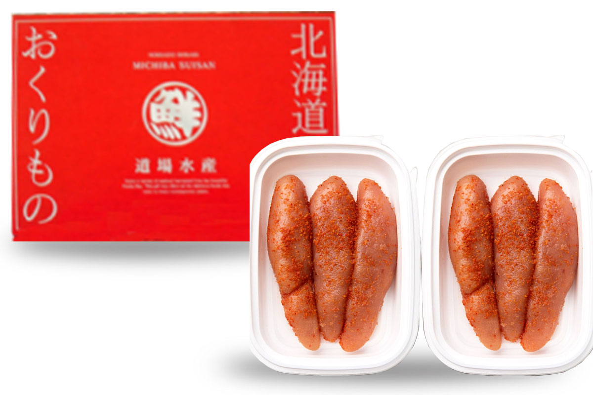 玲瓏明太子（レイロウメンタイコ）120g×2ｐ入 のパッケージ