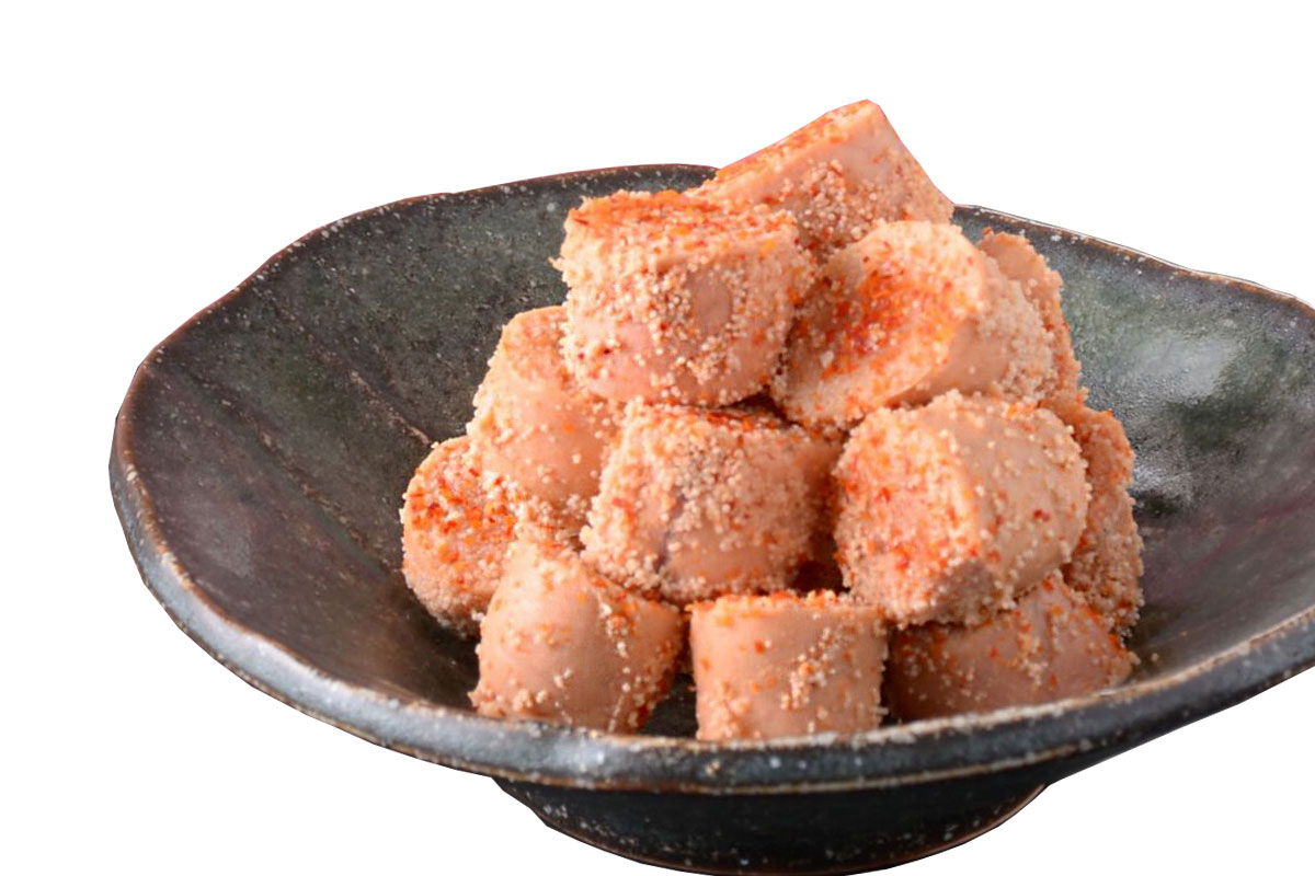 ほんのり焼たらこ 120ｇ盛り付け