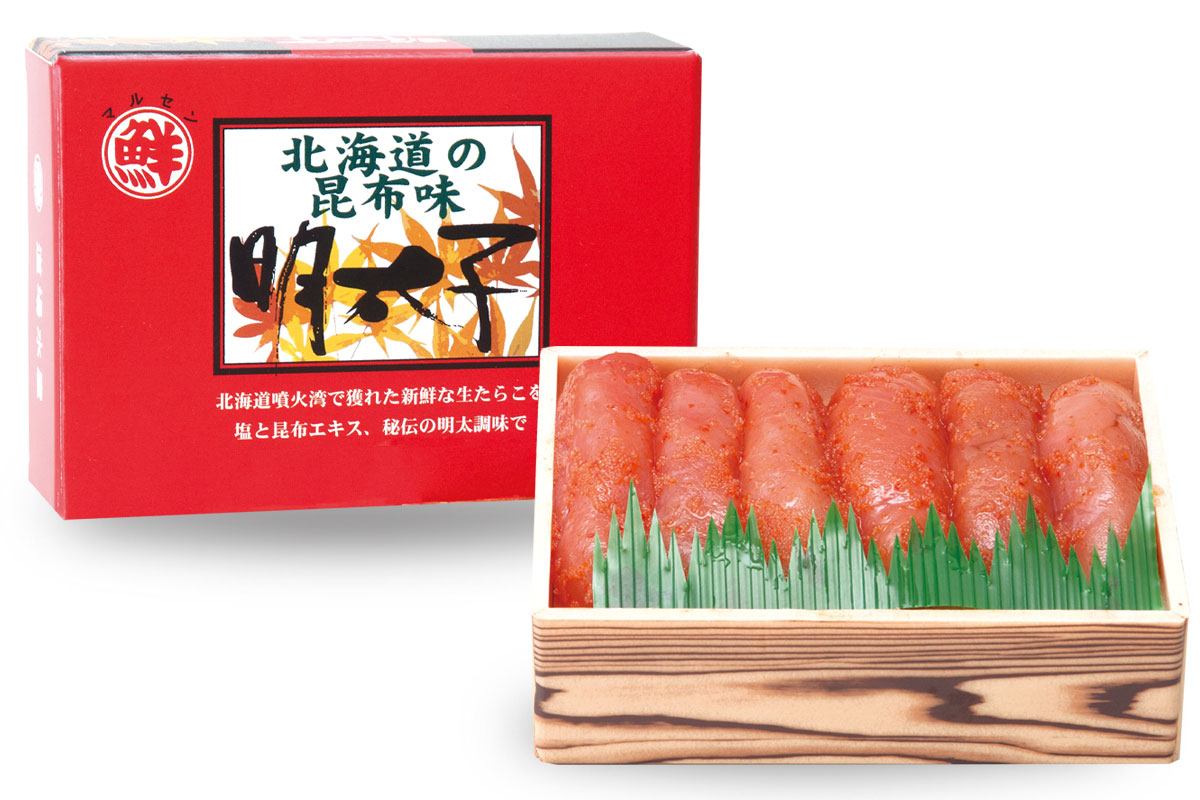 北海道の昆布味明太子200ｇ のパッケージ