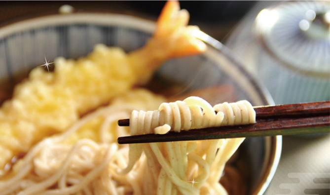 石臼一本挽き北竜蕎麦