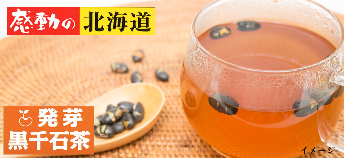 感動の北海道 発芽黒千石茶15g【中村食品産業】