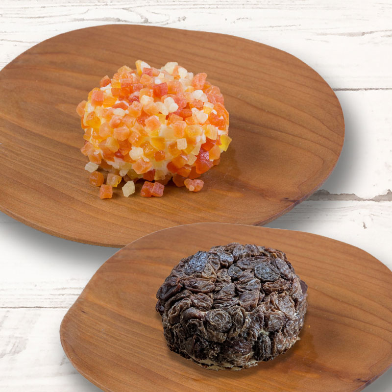 デザートチーズ雪花パパイヤ&パイナップル+ラムレーズンイメージ