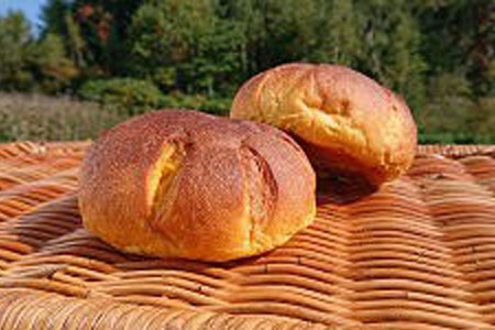 奥土農場石窯パン工房かぼちゃパン かぼちゃパン