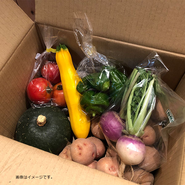 季節の自然栽培野菜5～8種類を詰め合わせでお届けします！