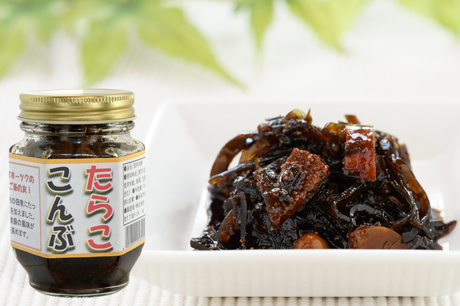 たらここんぶ佃煮 140g（たらこと昆布）【紋別 三幸】