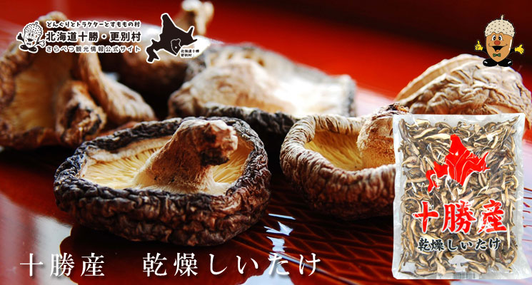 十勝産 乾燥しいたけ