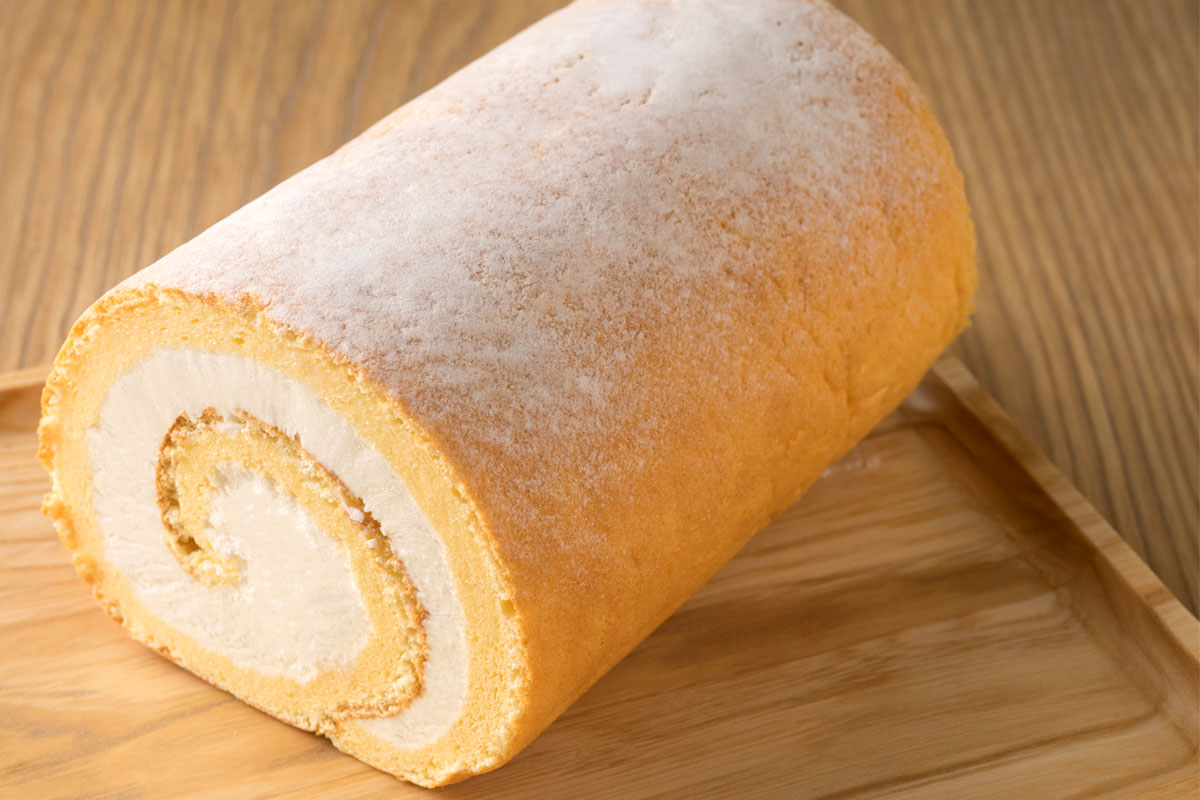 トテッポロールケーキとナチュラルチーズケーキセット中身