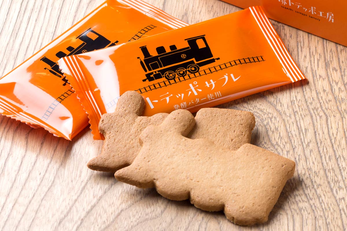 機関車サブレ トテッポサブレ 発酵バター使用【十勝トテッポ工房】