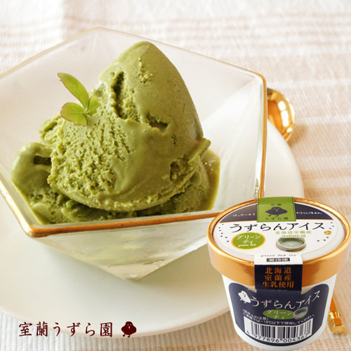 抹茶うずらアイス。 <br>
多くの方に好まれやすい上品で食べやすい爽やかな味わい。