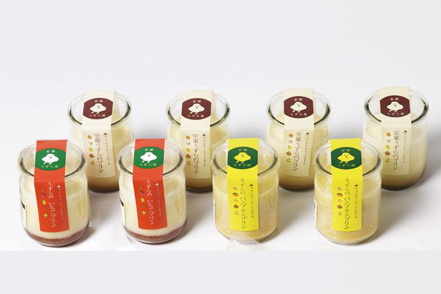 ずらのぷりん 90g ×8個！室蘭うずらのパーティセット